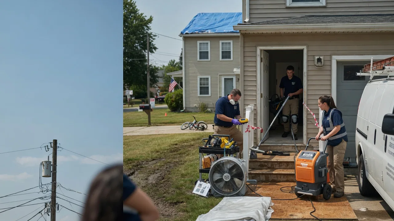 Water Damage Repair in Due West, SC near me